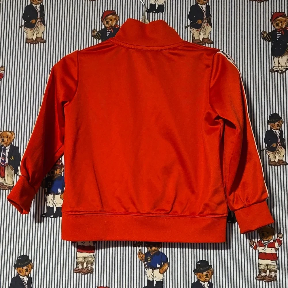 Nike Toddler Boys Logo Taping Full Zip Jacket and Pants 2 Piece Set 18M - Picture 8 of 12